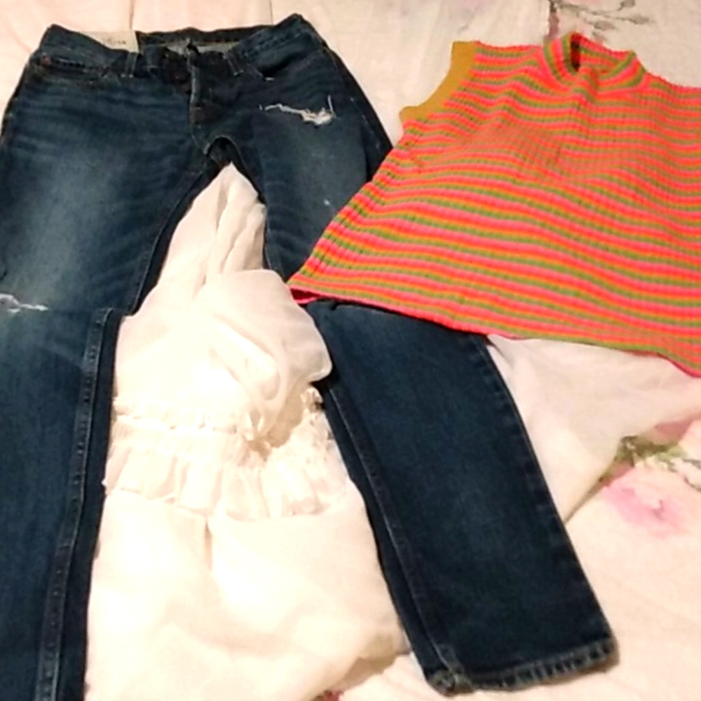 Hollister jeans and top
